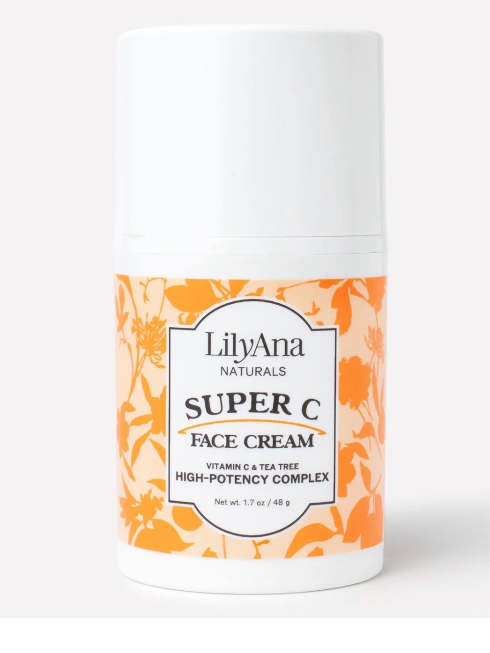 LilyAna Naturals | Super C Face Cream High Potency Vitamin C & Tea Tree Complex